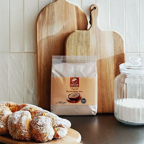 Karabuğday Unlu Ekmek Tarifi (1 Küçük Somun)