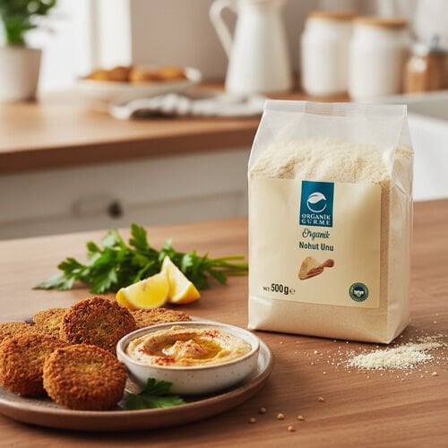 Nohut Unu ile Ekşi Mayalı Ekmek Tarifi 