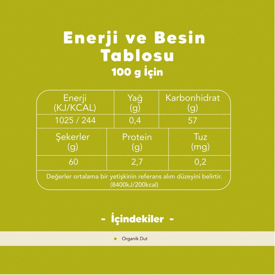 Organik Dut Pekmezi 380 gr