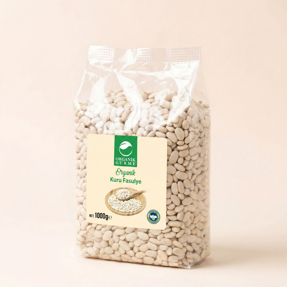 Organik Kuru Fasulye 1000 gr