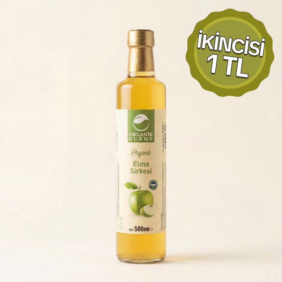 Organik Elma Sirkesi 500 ml