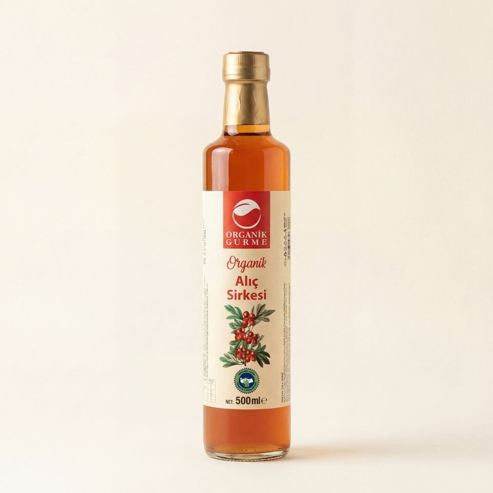 Organik Alıç Sirkesi 500 ml