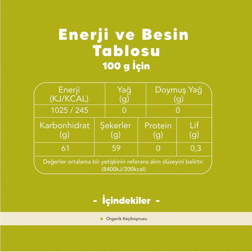 Organik Harnup Pekmezi ve Organik Tahin Paketi