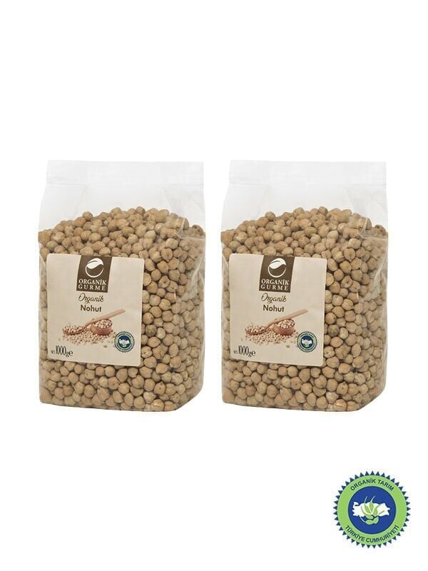 2'li Organik Nohut 1000 gr