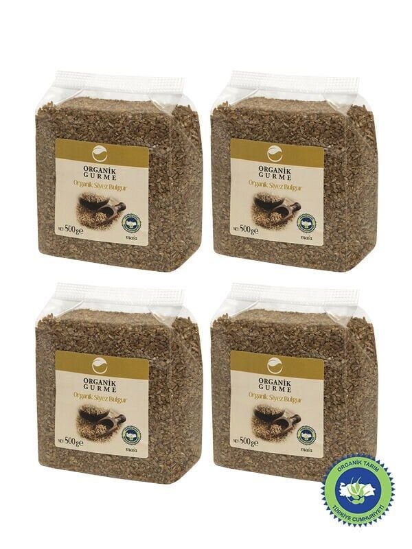 4'lü Organik Siyez Bulguru 500 gr