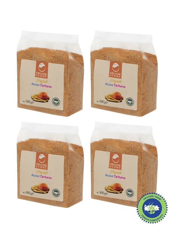 4'lü Organik Bebek Tarhanası 500 gr