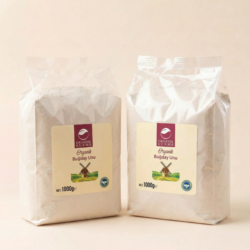 2'li Organik Çok Amaçlı Buğday Unu Paketi