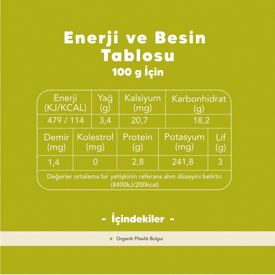 Köftelik Bulgur 1000gr - Pilavlık Bulgur 1000gr