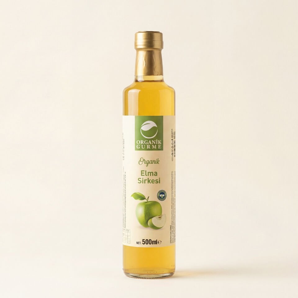 Organik Elma Sirkesi 500 ML