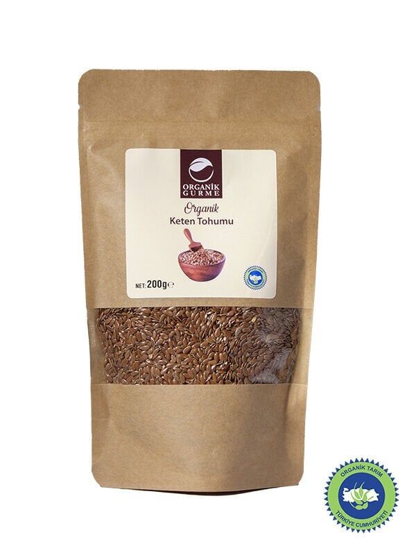 Organik Keten Tohumu 200 gr