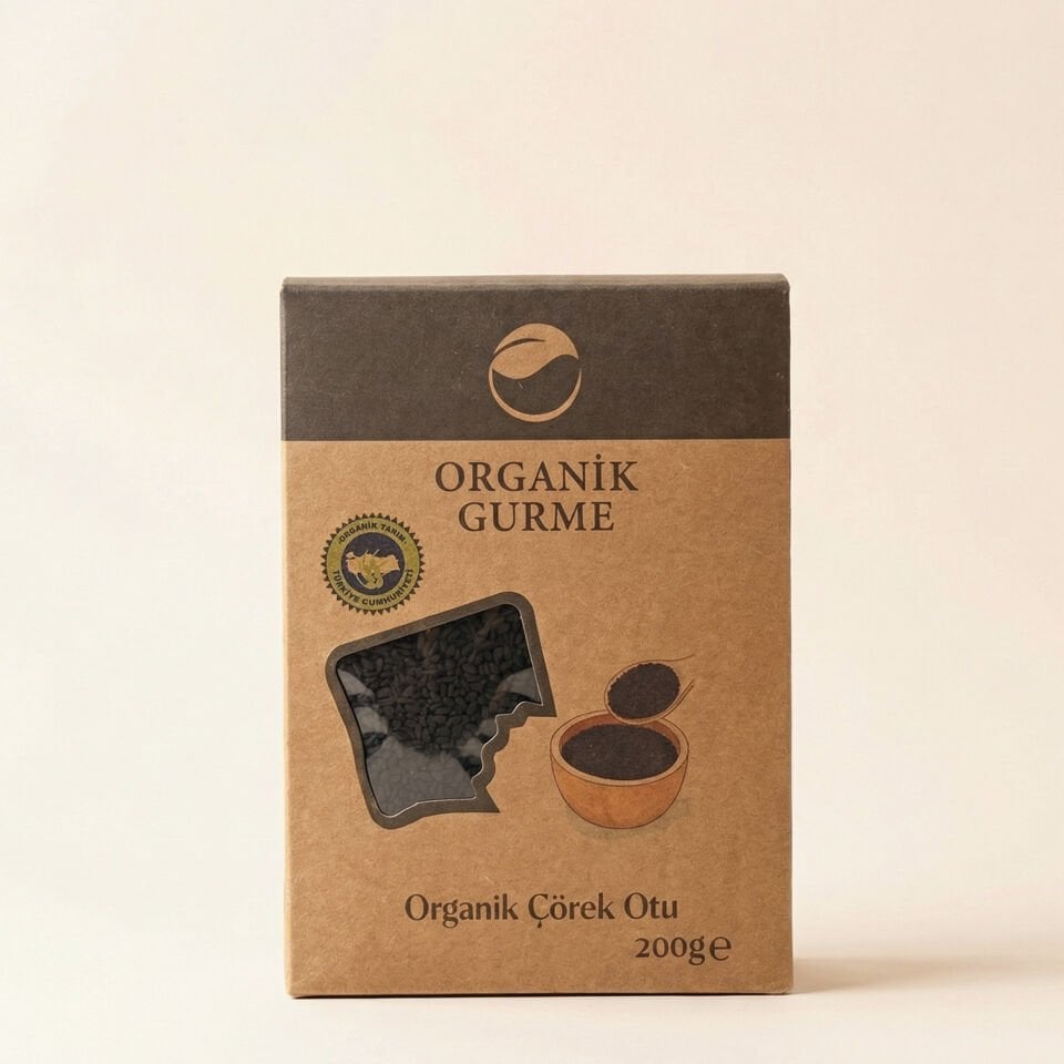 Organik Çörek Otu 200 gr
