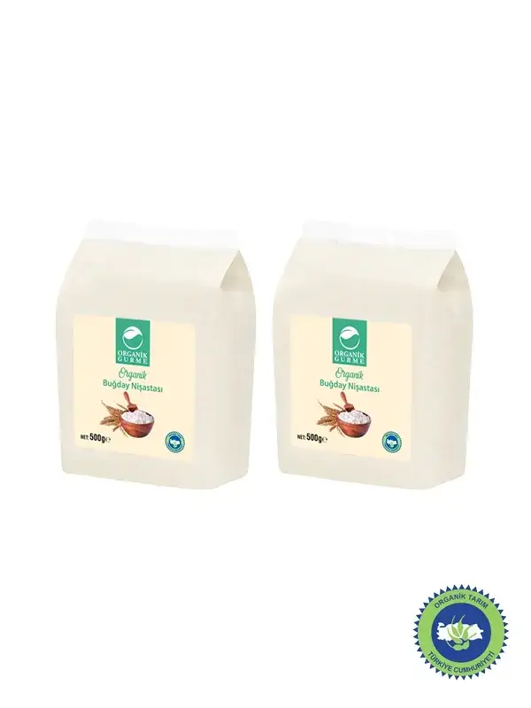 2'li Organik Buğday Nişastası 500 gr