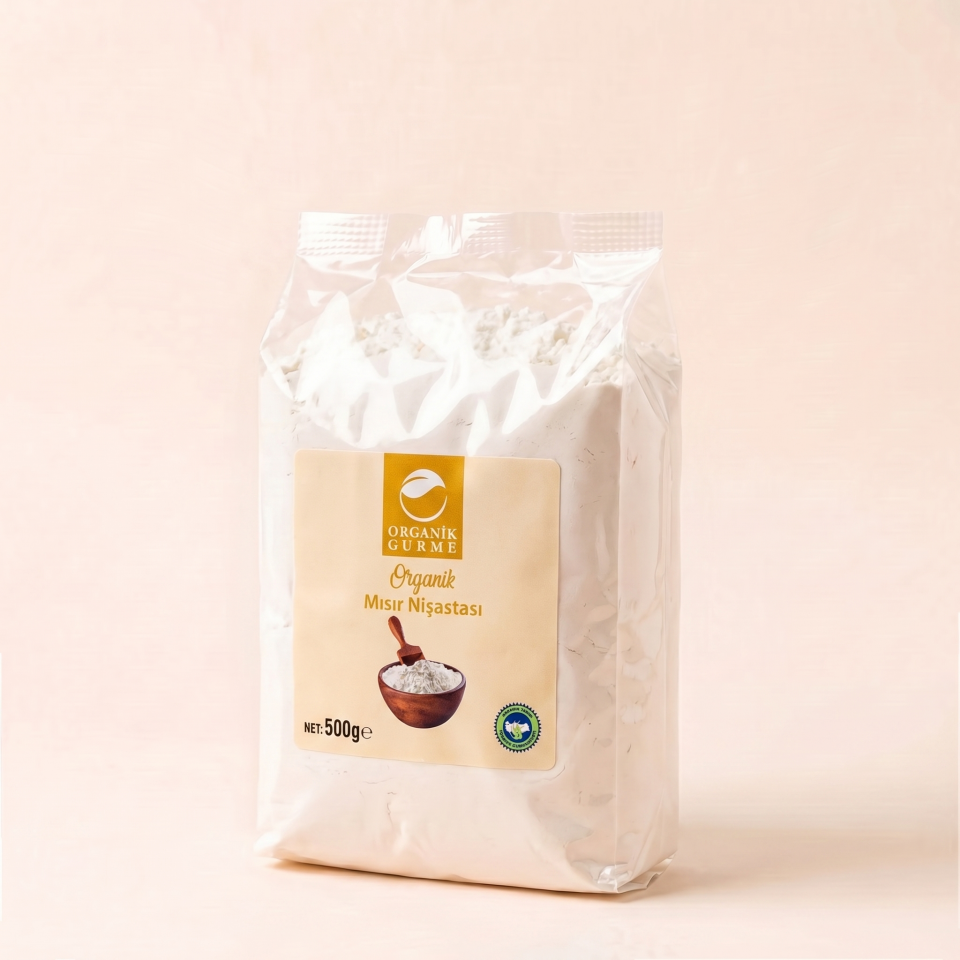 Organik Mısır Nişastası 500 gr