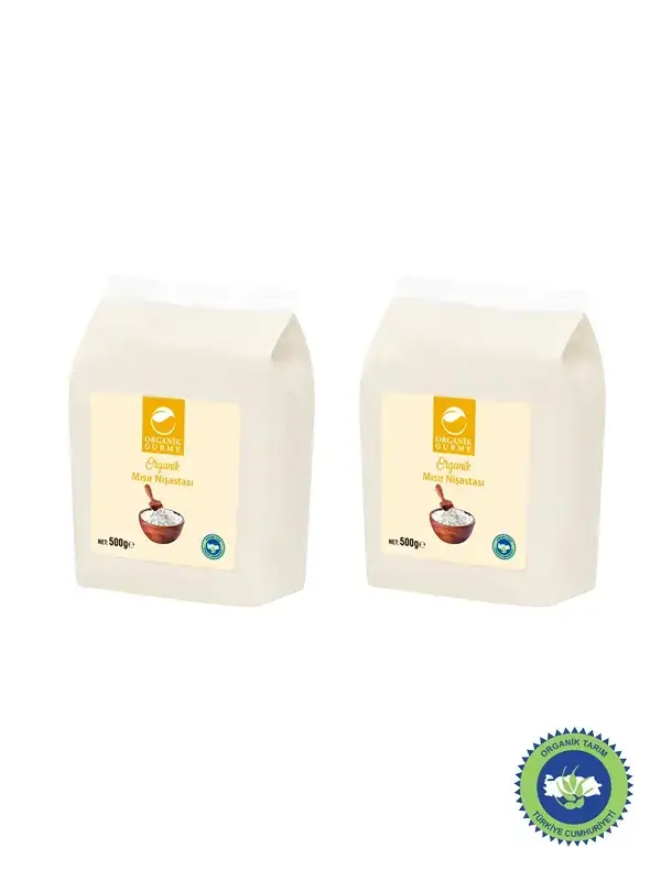 2'li Organik Mısır Nişastası 500 gr