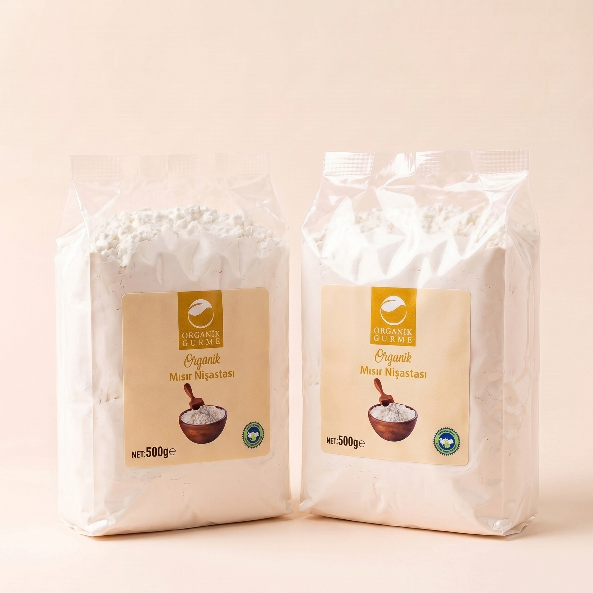 2'li Organik Mısır Nişastası Paketi