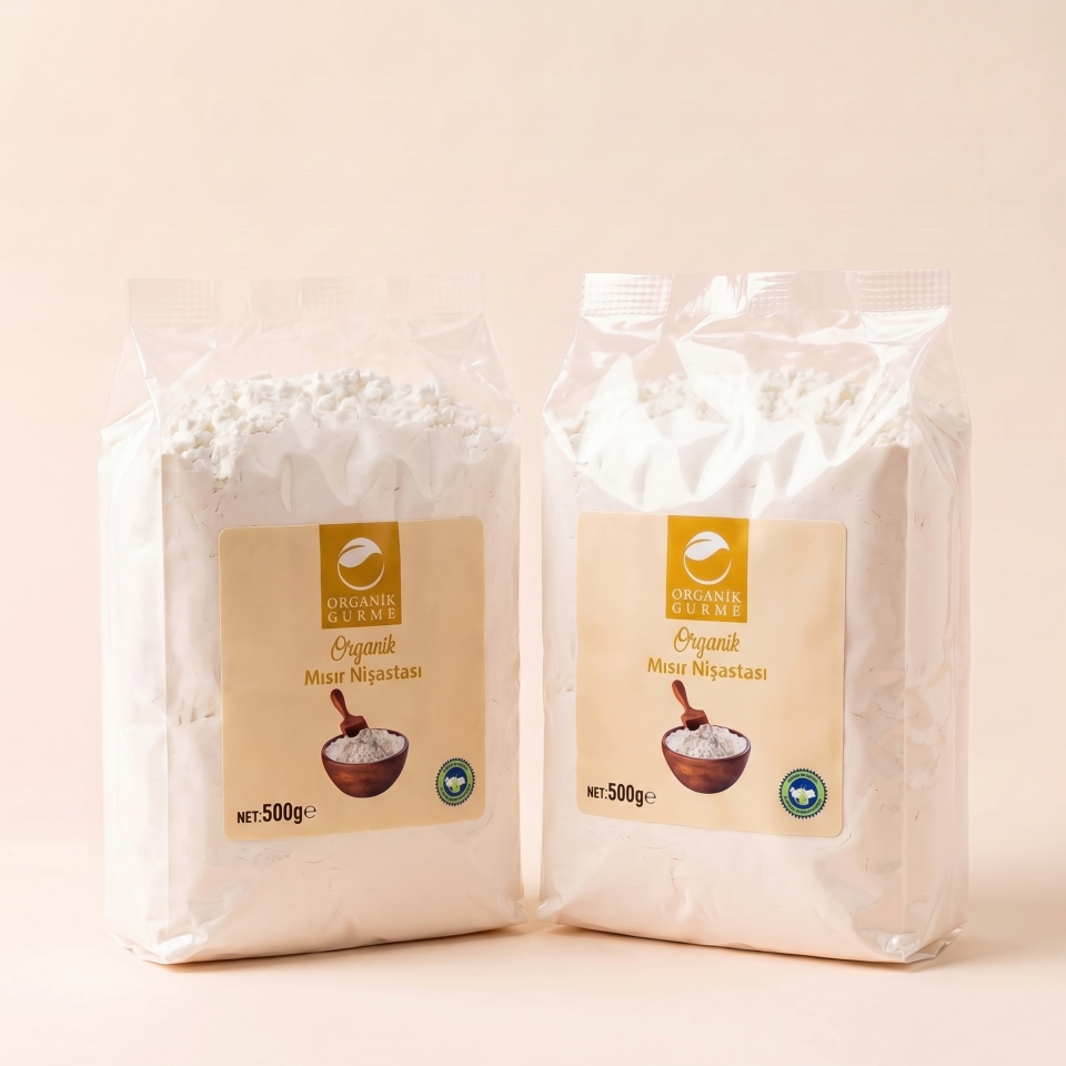 2'li Organik Mısır Nişastası 500 gr