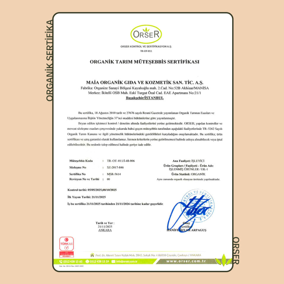 Organik Domatesli Kraker 80 gr