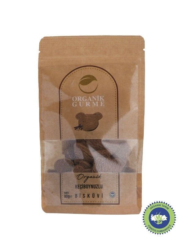 Organik Keçiboynuzlu Bisküvi 80 gr