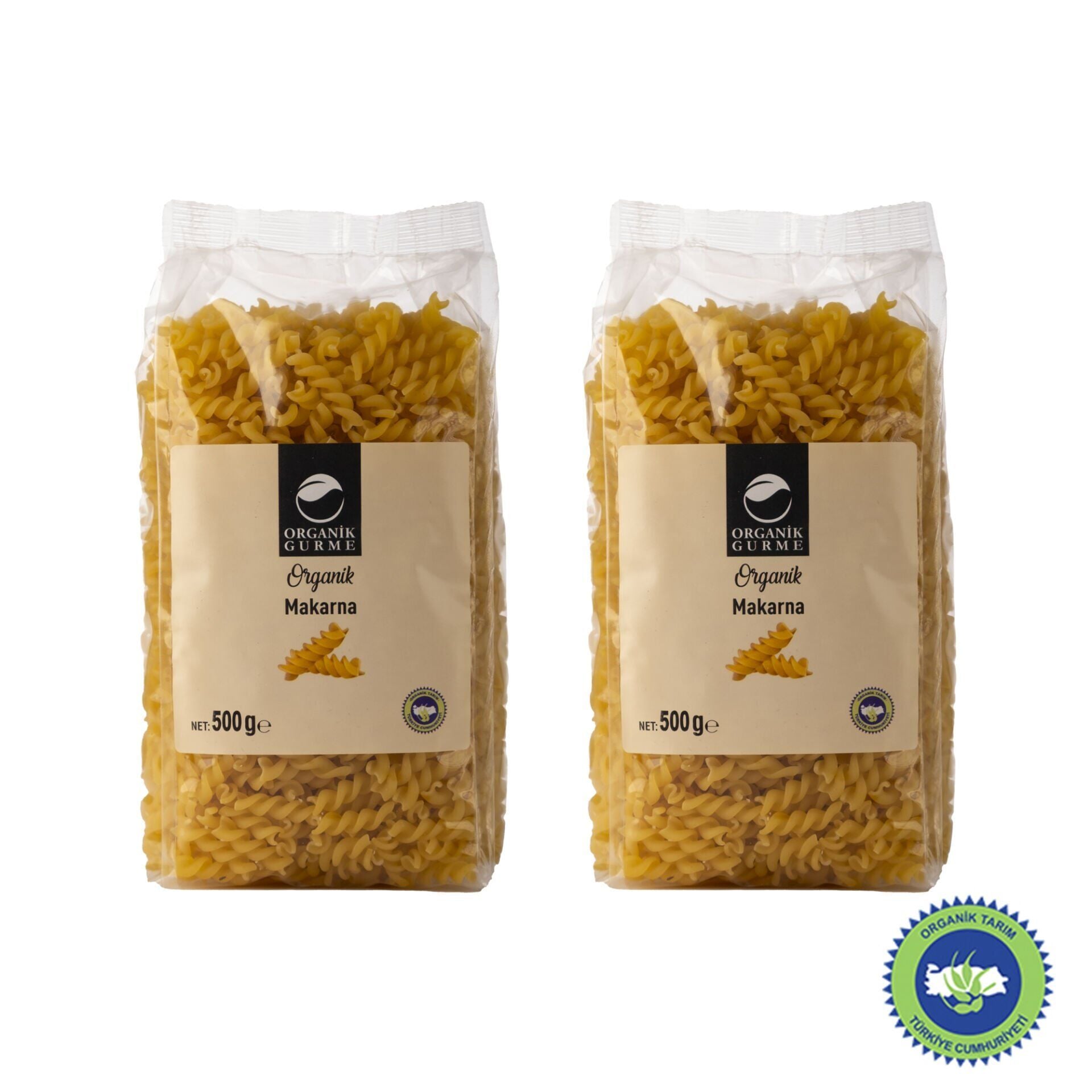 2'li Organik Makarna 500 gr
