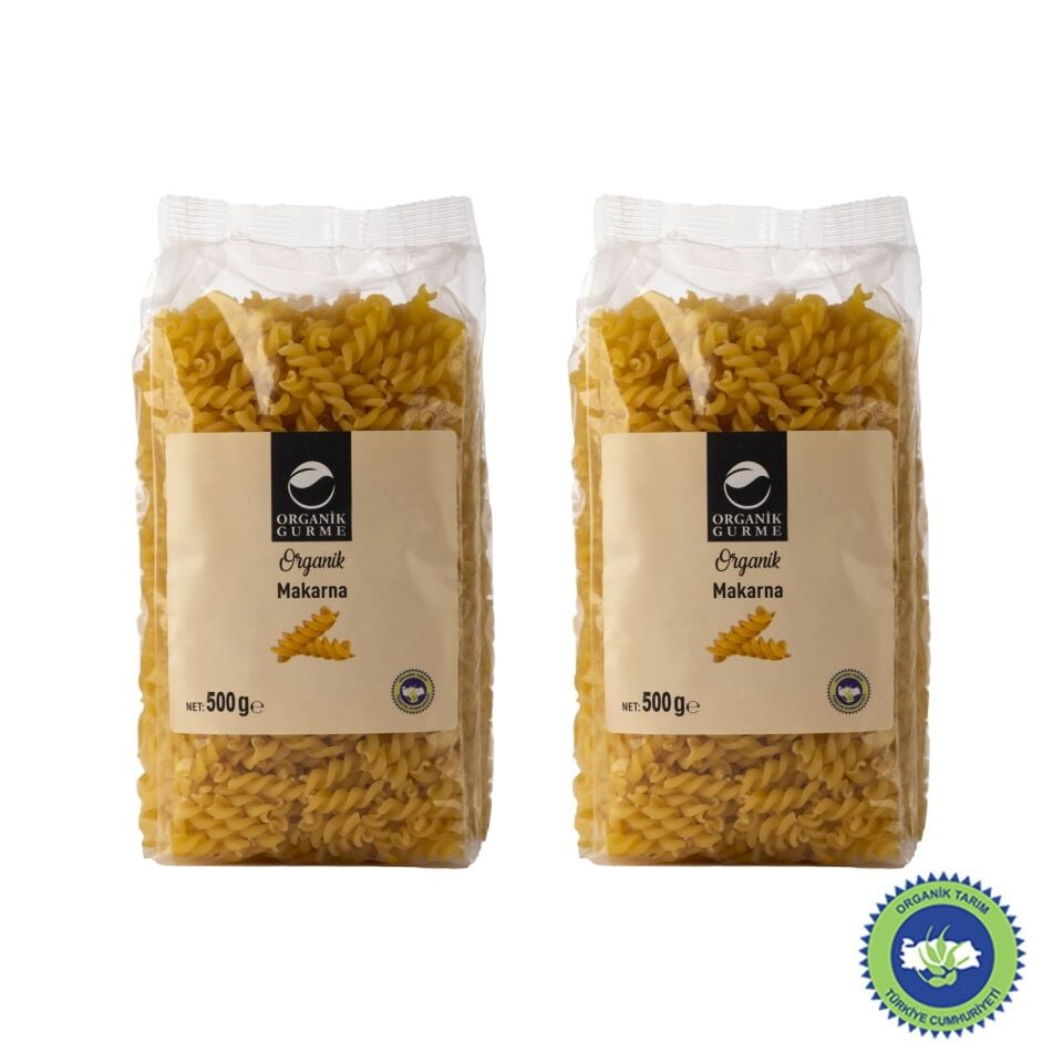 2'li Organik Makarna 500 gr