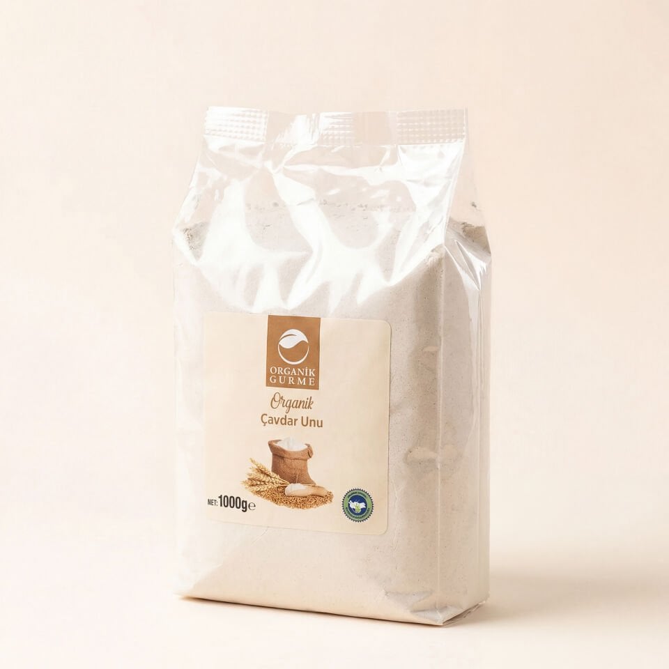 Organik Çavdar Unu 1000 gr