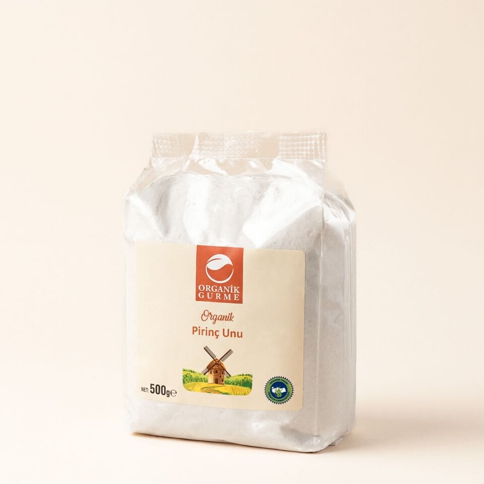 Organik Pirinç Unu 500 gr