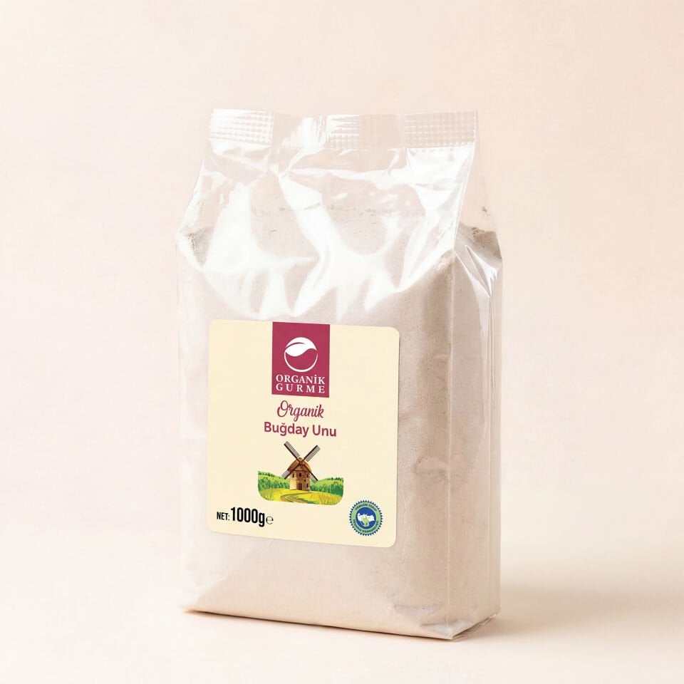 Organik Çok Amaçlı Buğday Unu 1000 gr