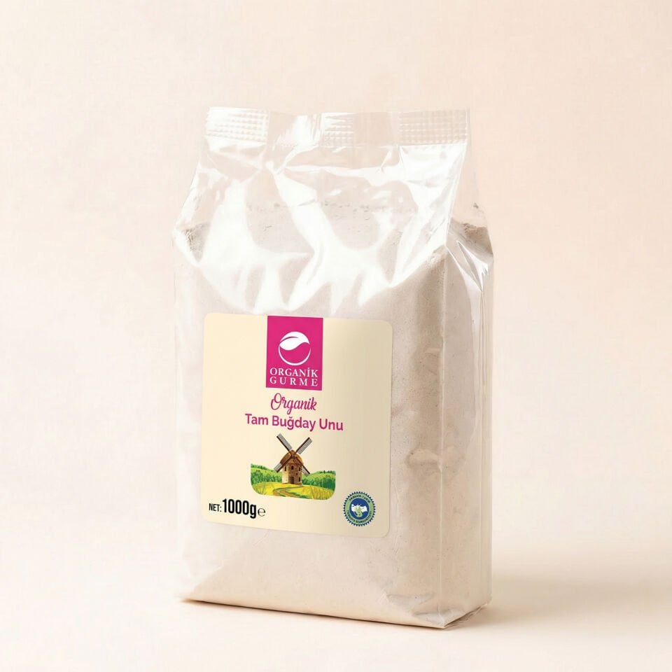 Organik Tam Buğday Unu 1000 gr
