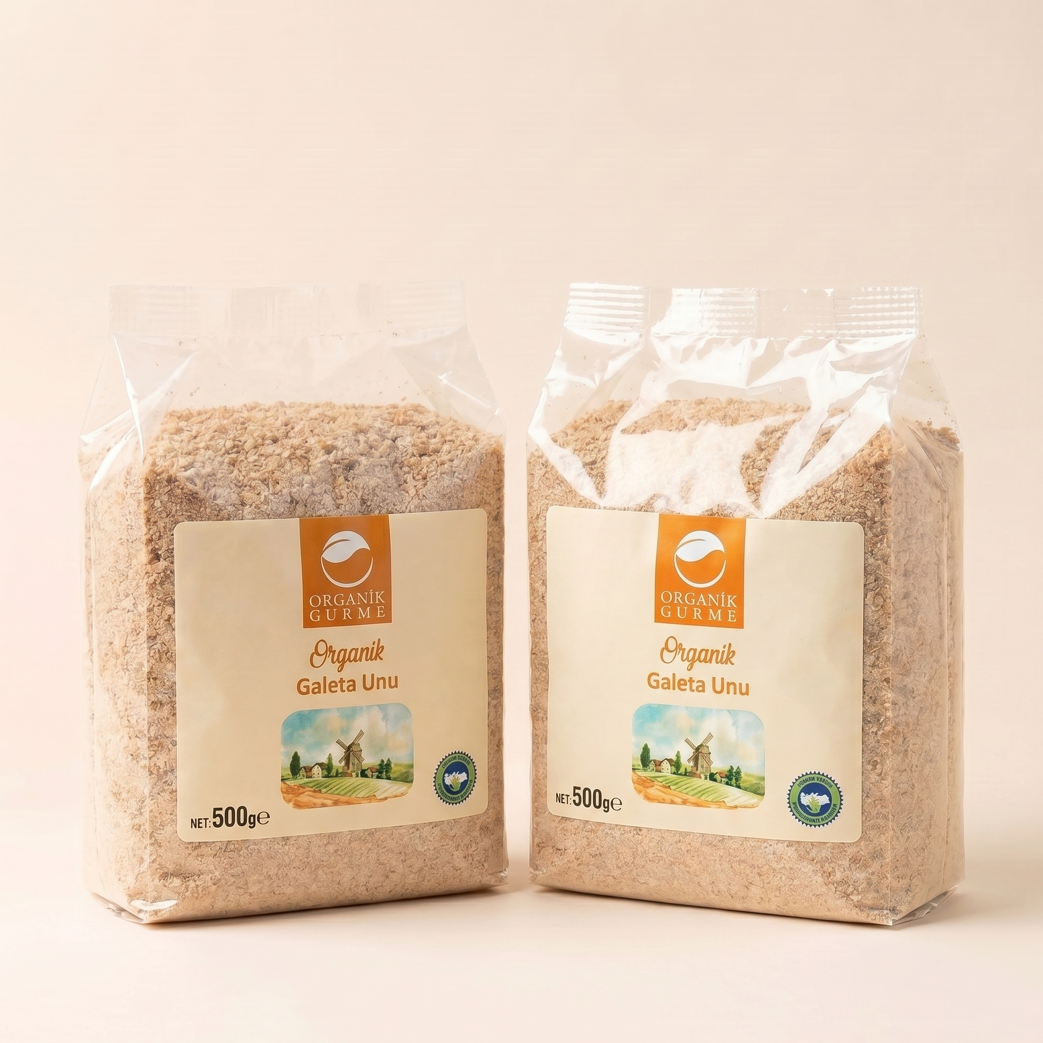2'li Organik Galeta Unu Paketi