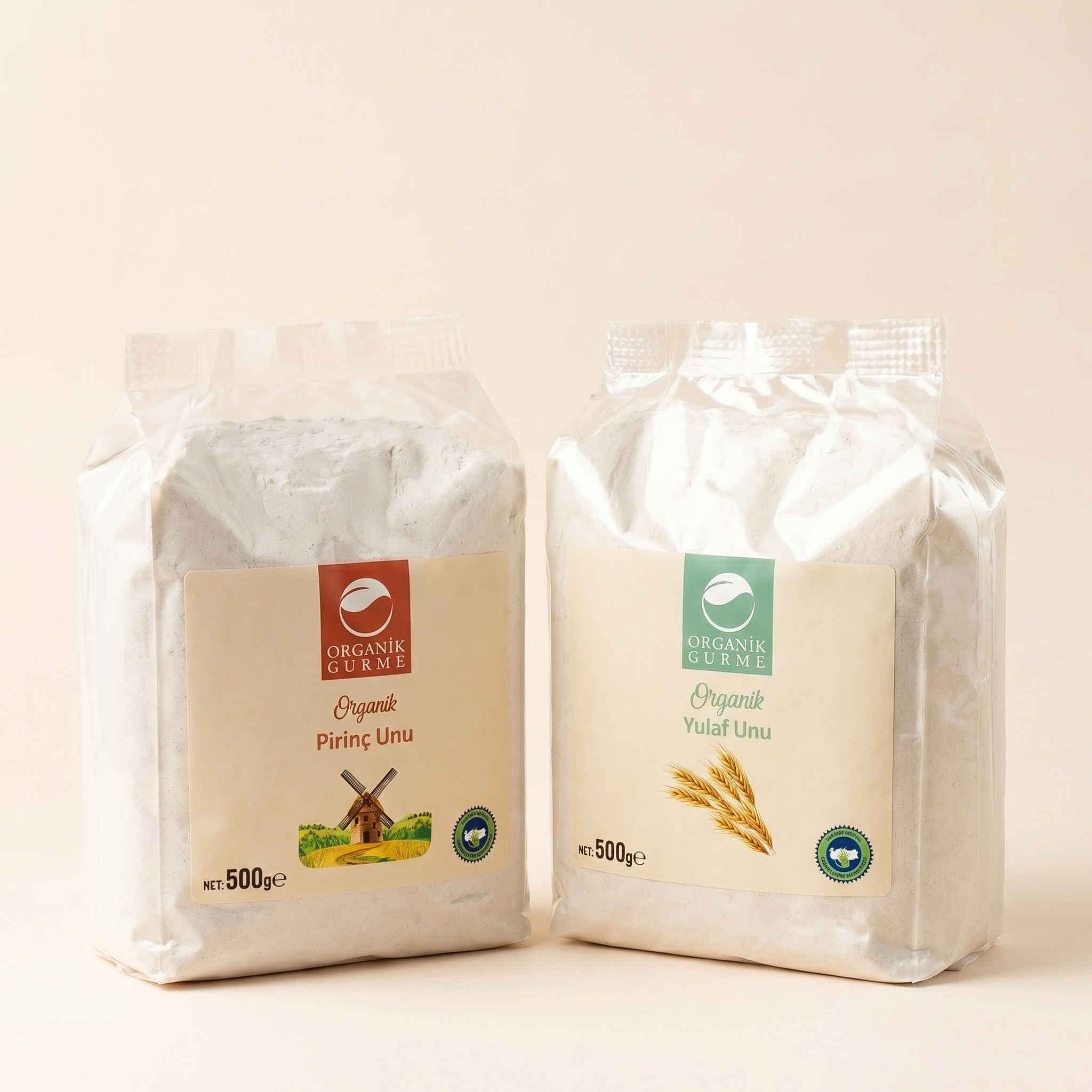 Yulaf Unu 500gr - Pirinç Unu 500gr