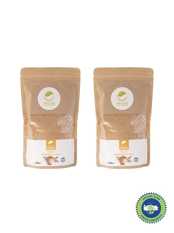 2'li Organik Keçiboynuzu Unu 500 gr