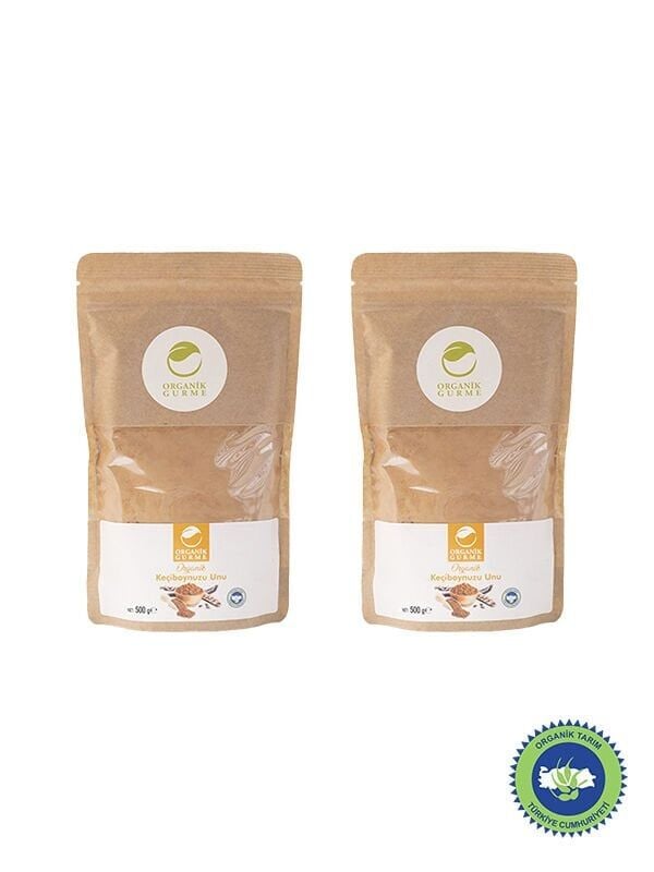 2'li Organik Keçiboynuzu Unu 500 gr