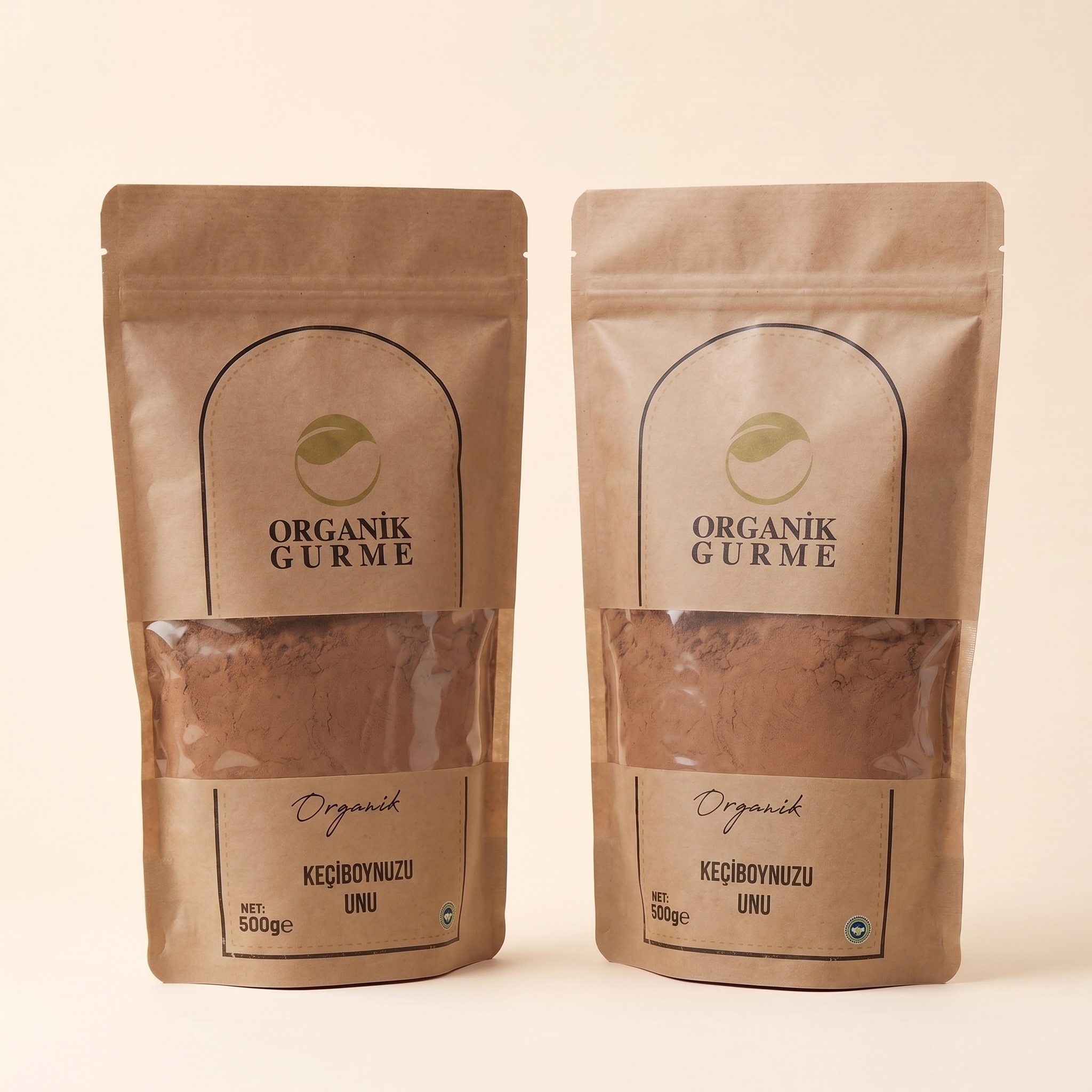 2'li Organik Keçiboynuzu Unu 500 gr