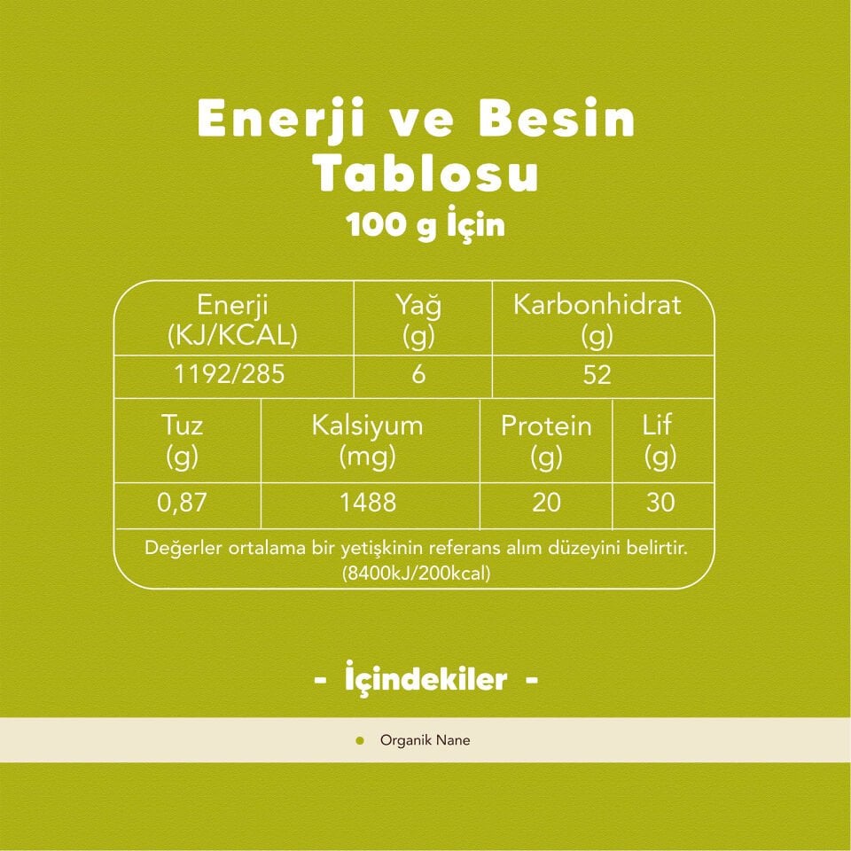 Organik Nane 50 gr