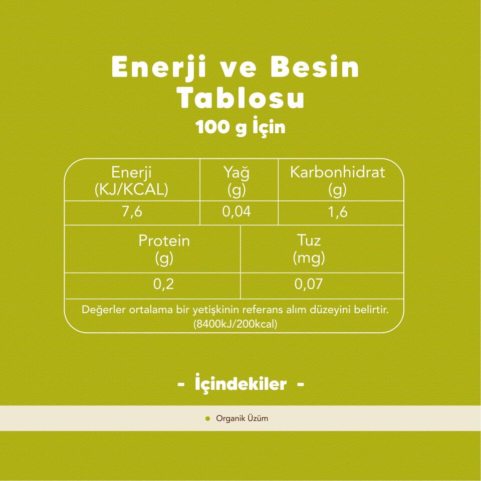 Organik Üzüm Sirkesi - Alıç Sirkesi